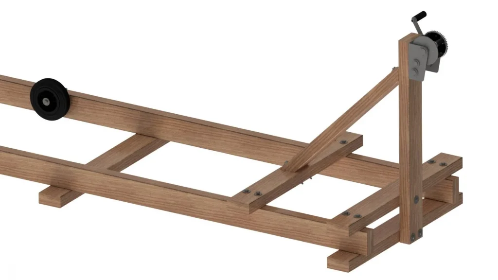 Båtslip 500 kg för Åsgård