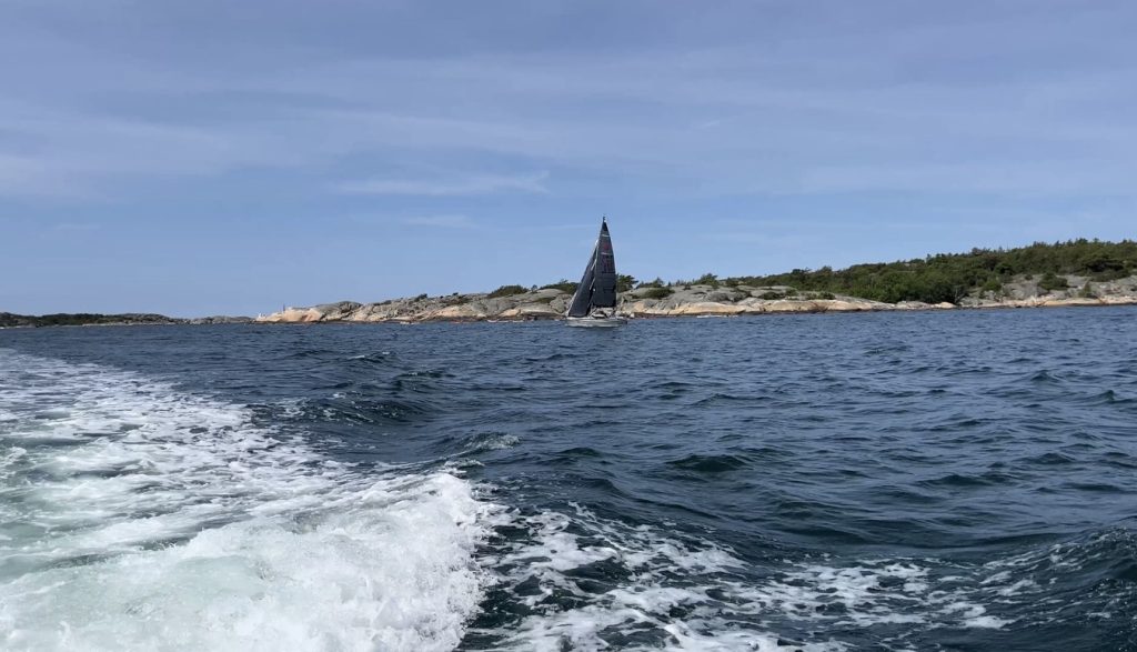 Jag å Wilma på böljan den blå